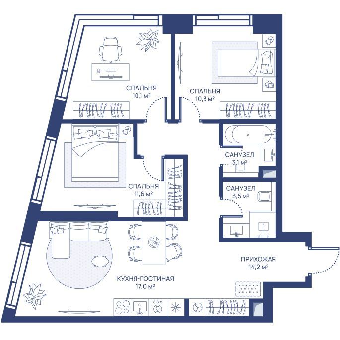 Планировка квартиры