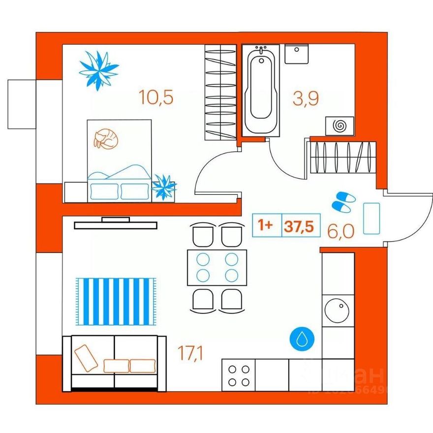 Планировка квартиры