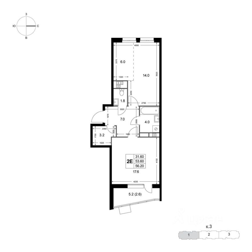 Планировка квартиры