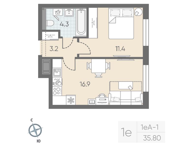 Планировка квартиры