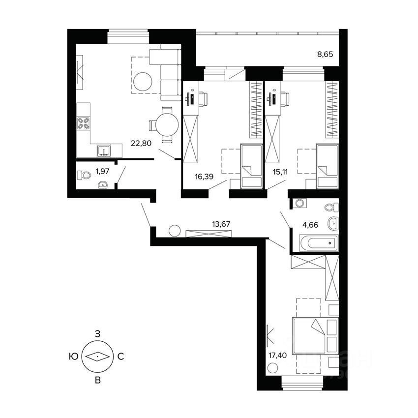 Планировка квартиры