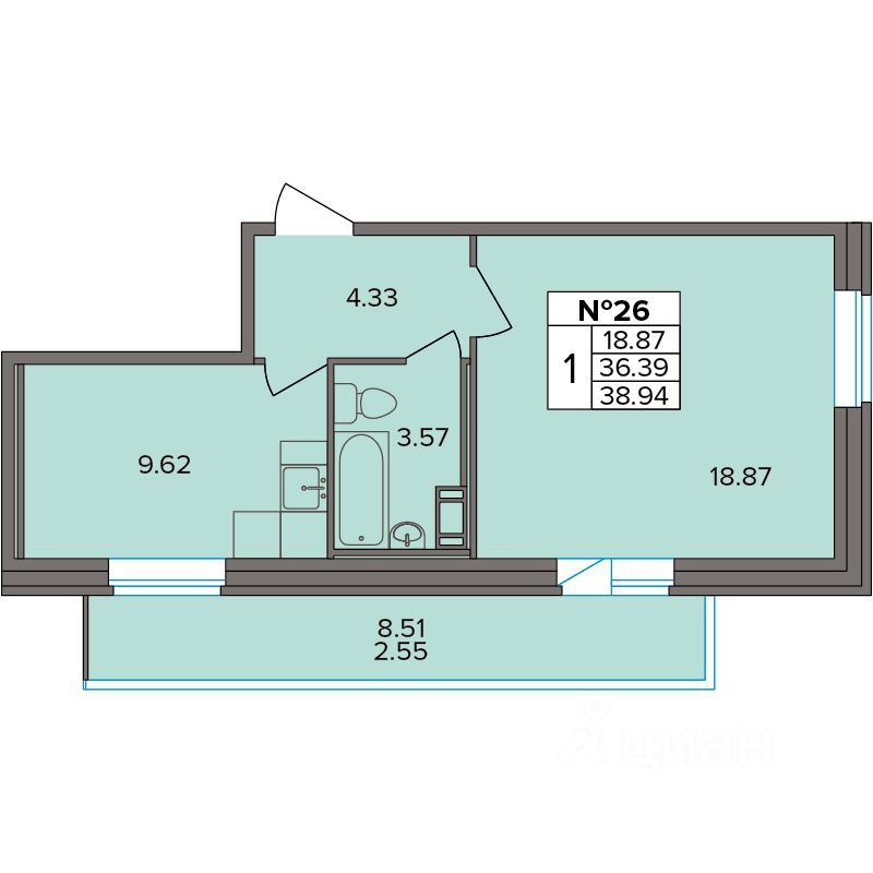 Планировка квартиры