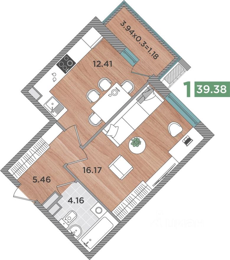 Планировка квартиры