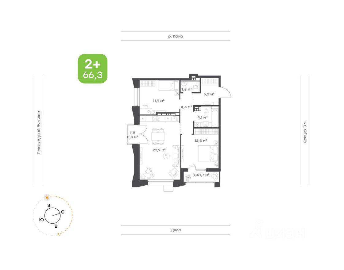 Планировка квартиры