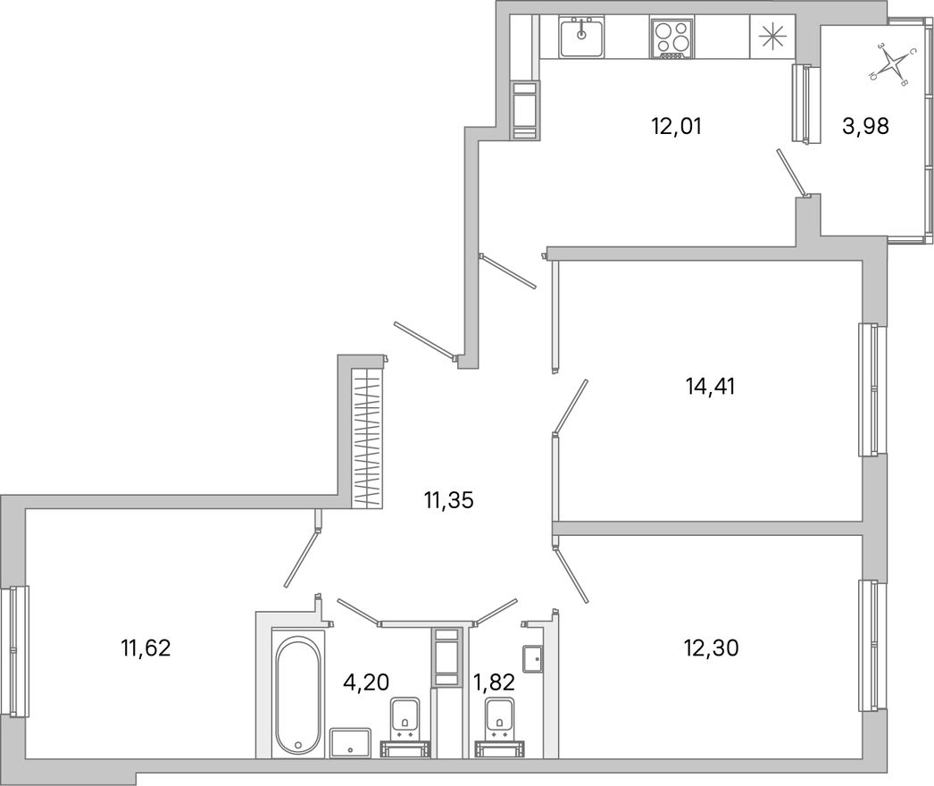 Планировка квартиры