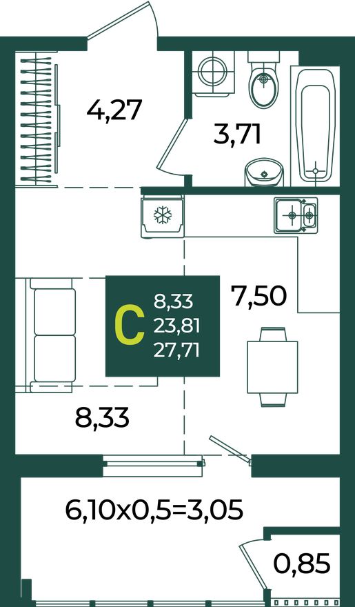 Планировка квартиры
