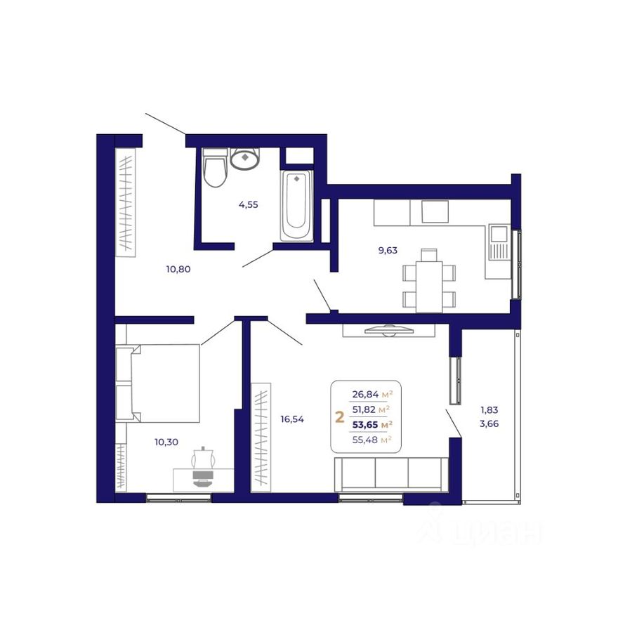 Планировка квартиры