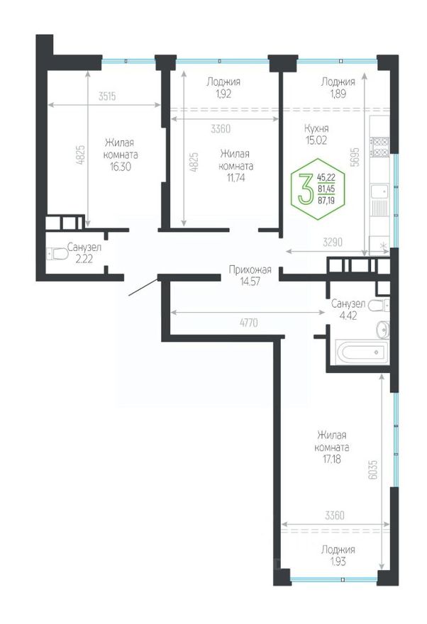 Планировка квартиры