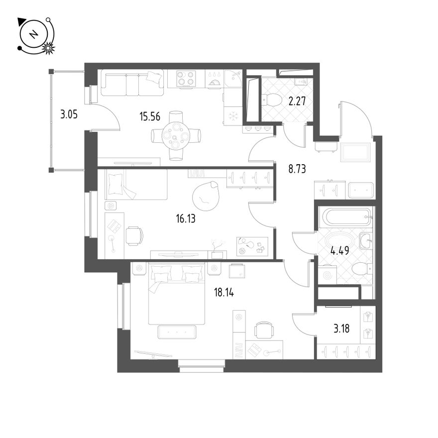Планировка квартиры