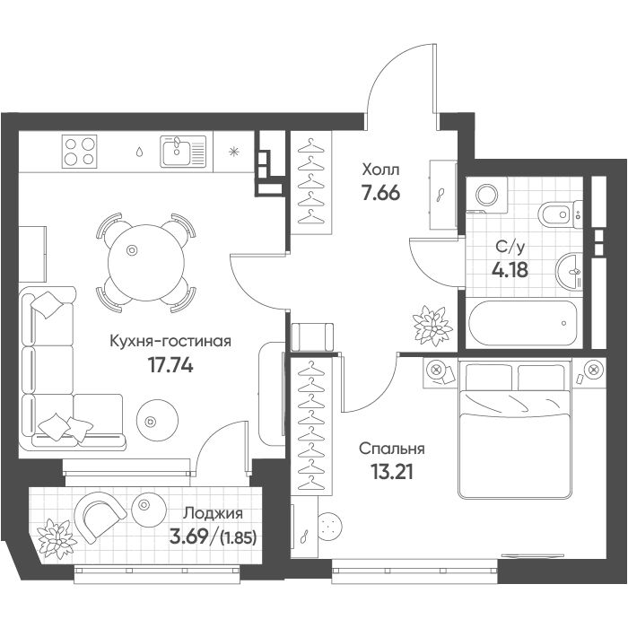 Планировка квартиры