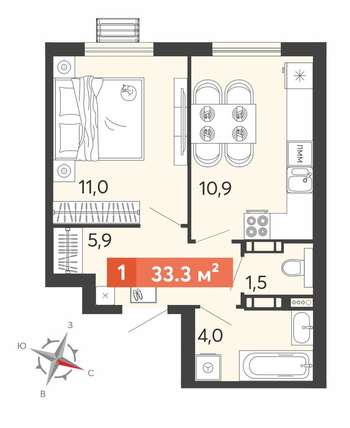 Планировка квартиры