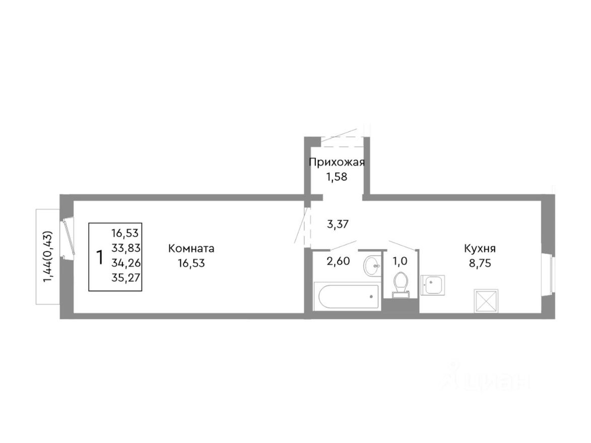 Планировка квартиры