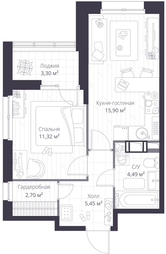 Планировка квартиры