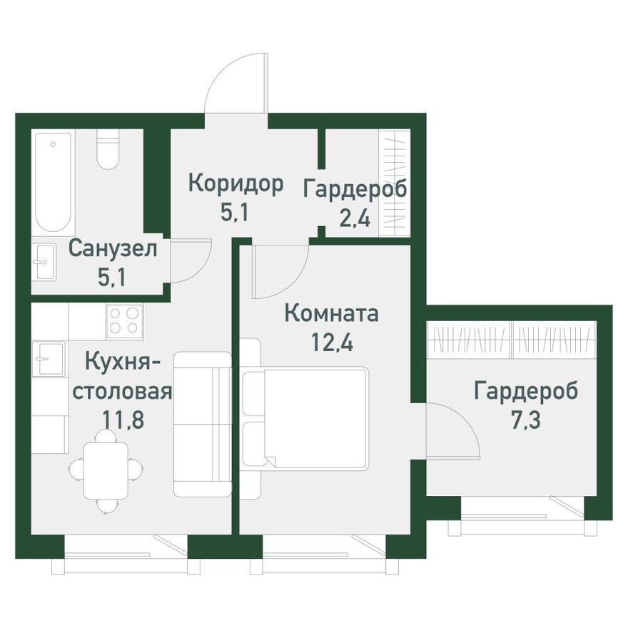 Планировка квартиры