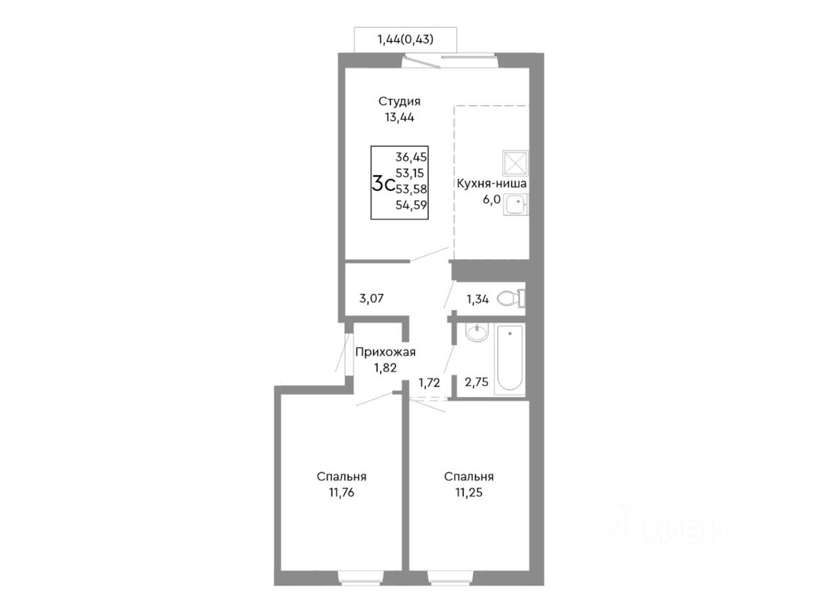 Планировка квартиры