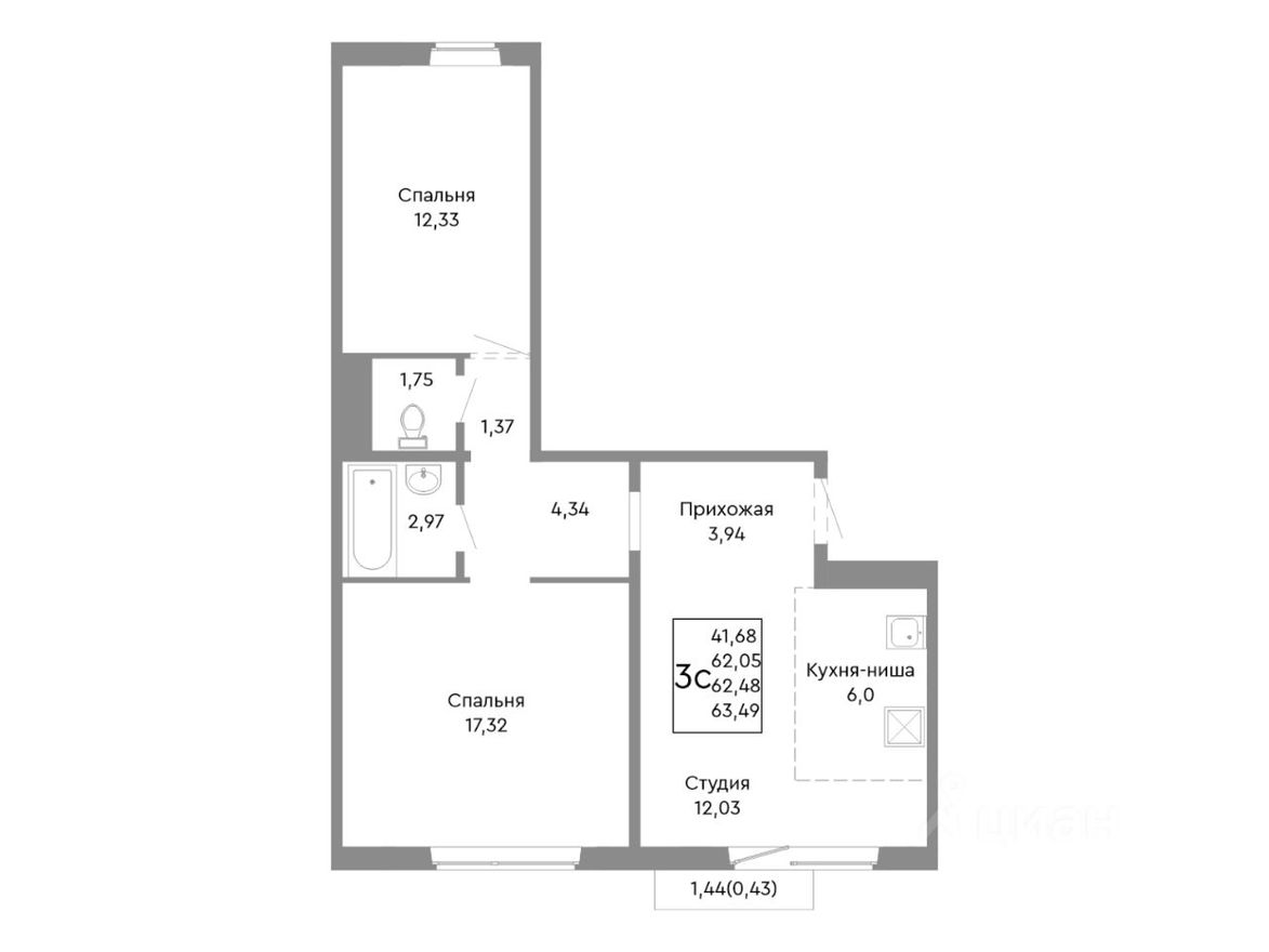 Планировка квартиры