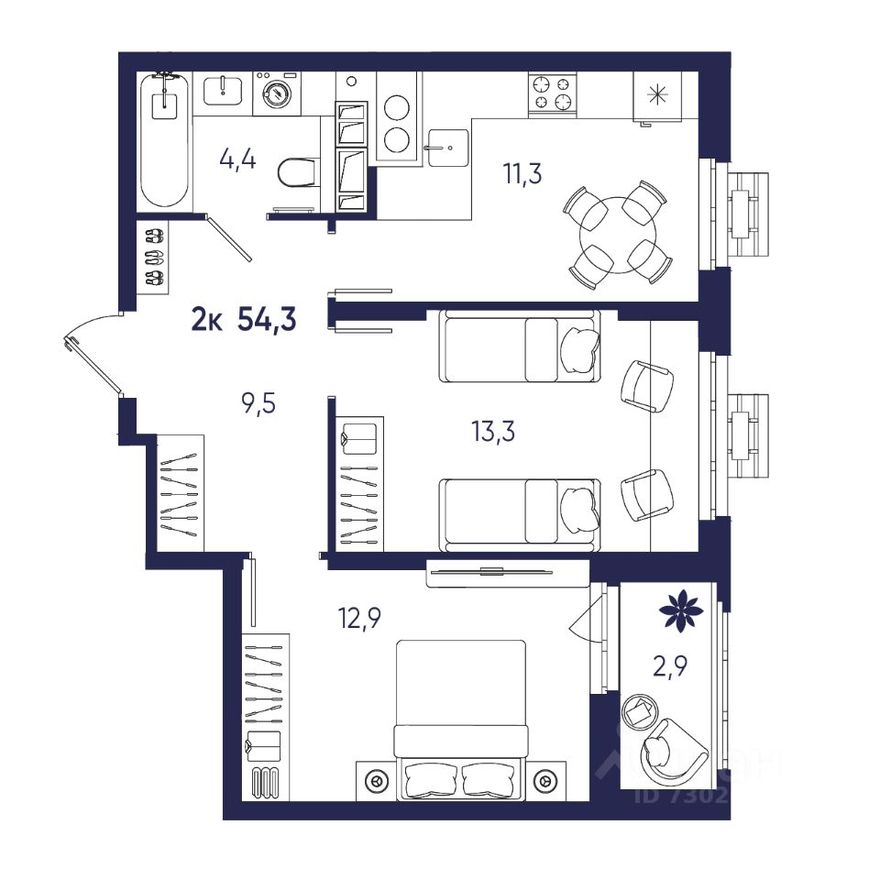 Планировка квартиры