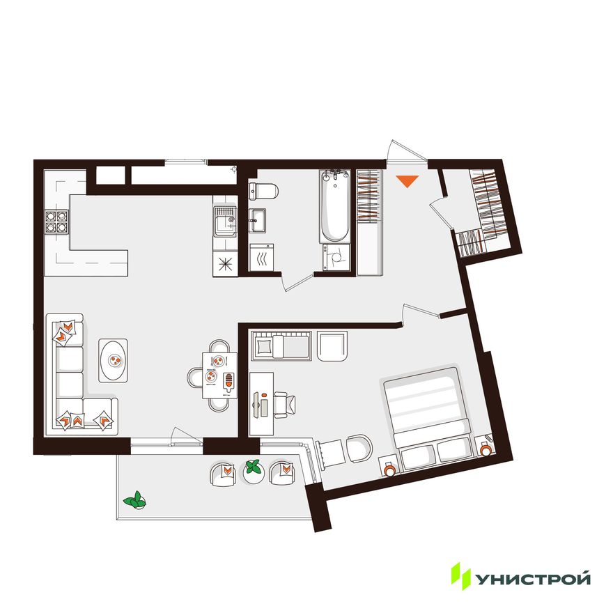 Планировка квартиры