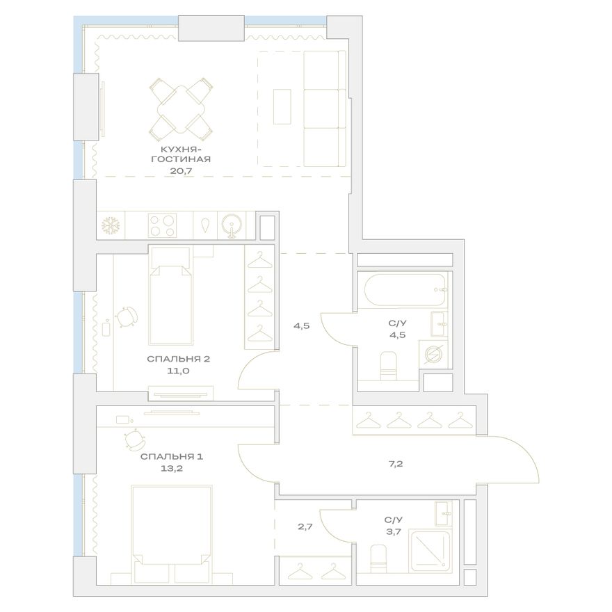 Планировка квартиры