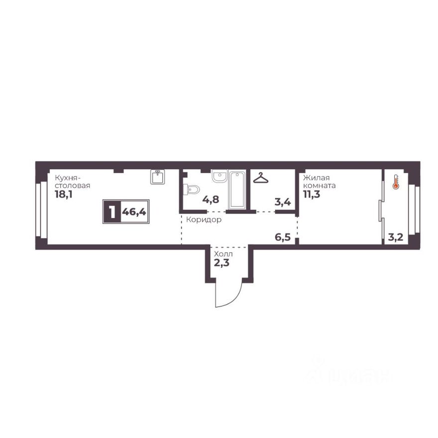 Планировка квартиры