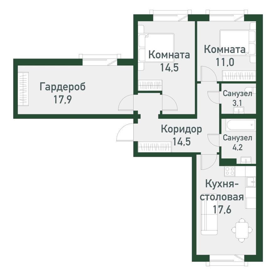 Планировка квартиры