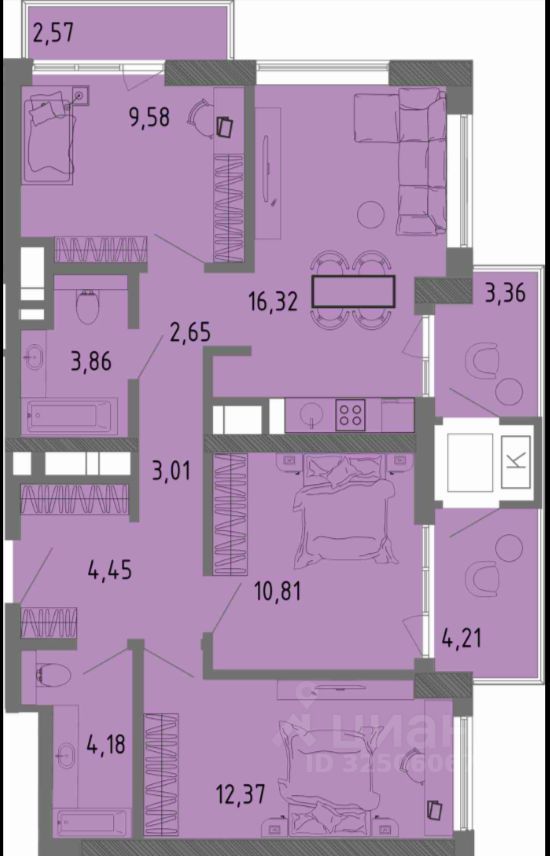 Планировка квартиры