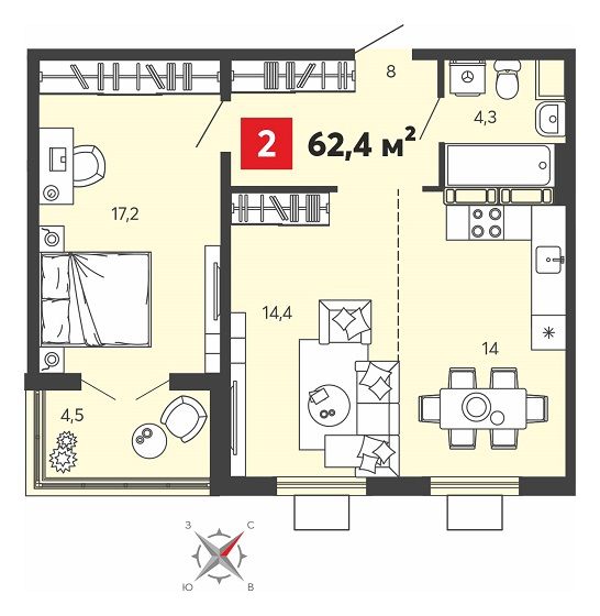 Планировка квартиры