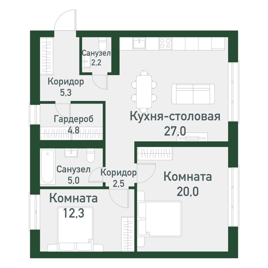 Планировка квартиры