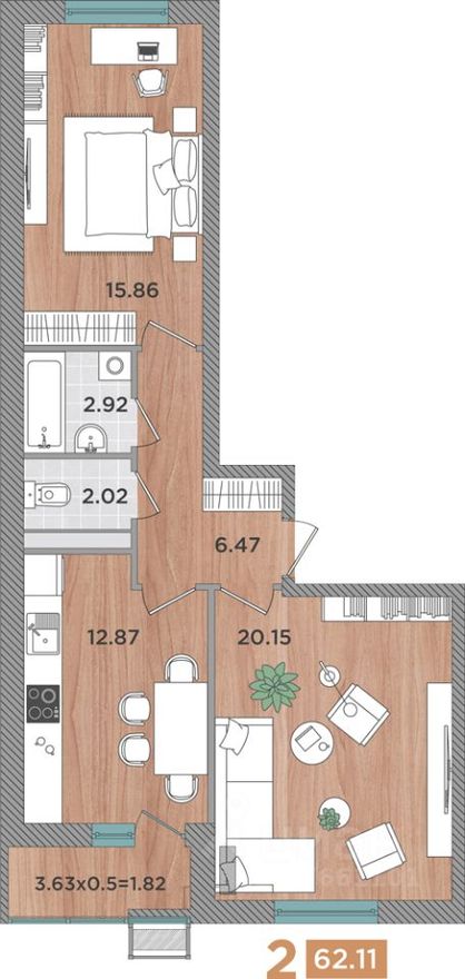 Планировка квартиры